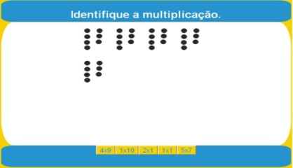 jogo educativo e pedagógico gratis - Identifique a Multiplicação