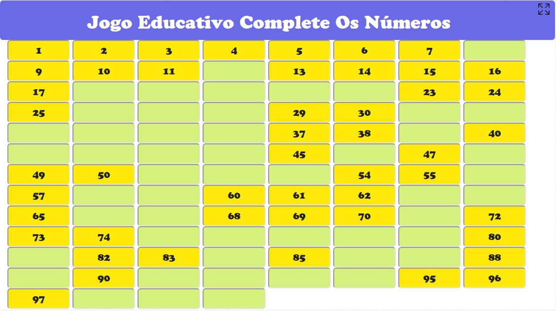 Jogo Educativo de Matemática e Pedagógico Quatro Operações em